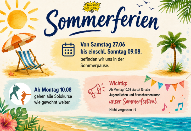 Sommerferien Querformat